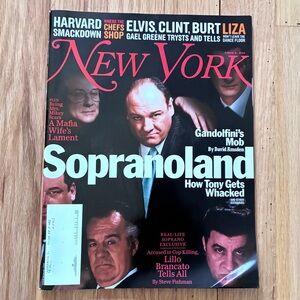 New York Magazine, MARCH 6, 2006, SOPRANOLAND Cover
